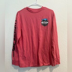 Maui and Sons Coral Long Sleeve Tee